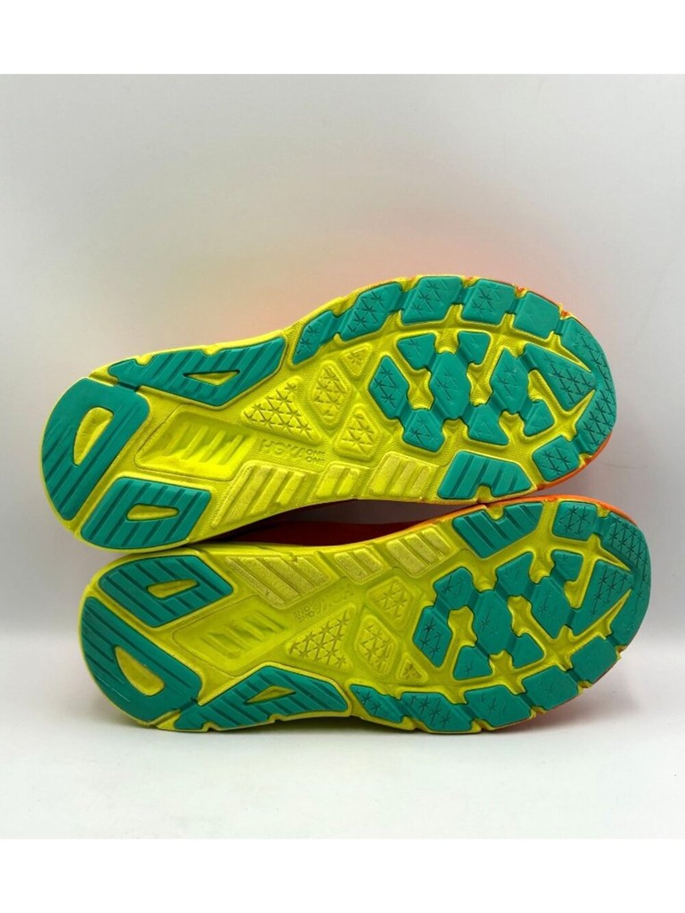 Hoka One One Men’s Orange Yellow Mesh Arahi 7 Running Shoes Size 11 3515 - Picture 5 of 16